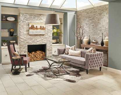 Brickstone Taupe Porcelain Tile
