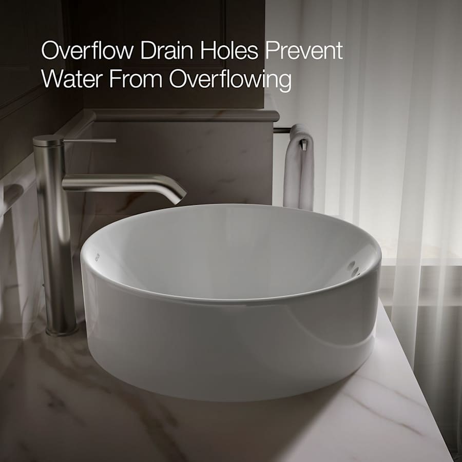 Vox 16-1/2" Vessel Sink with Overflow