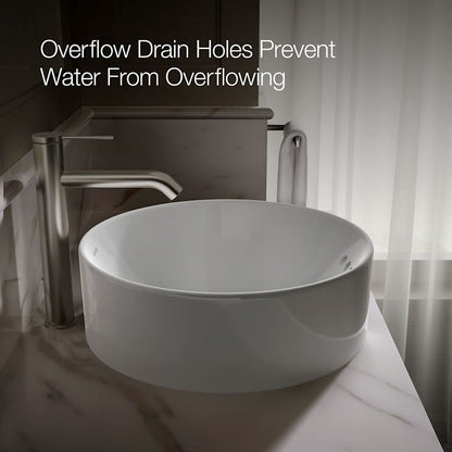 Vox 16-1/2" Vessel Sink with Overflow
