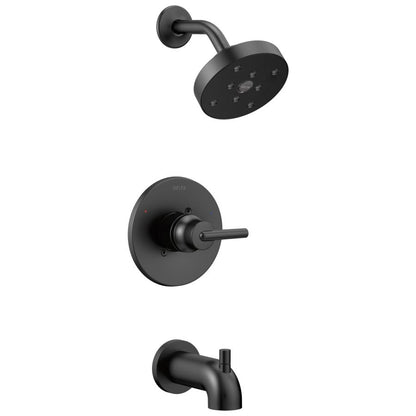 Trinsic® Pressure Balanced Tub & Shower Trim, ADA, Matte Black