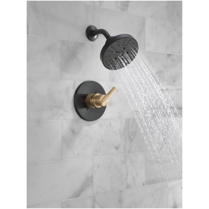 Nicoli Single Function Pressure Balanced Shower Only with Included Rough-In Valve