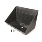 Wall Saver™ Tankless Heater Pan, Rectangular, 13-3/8 in Dia, Bottom Connection, Plastic