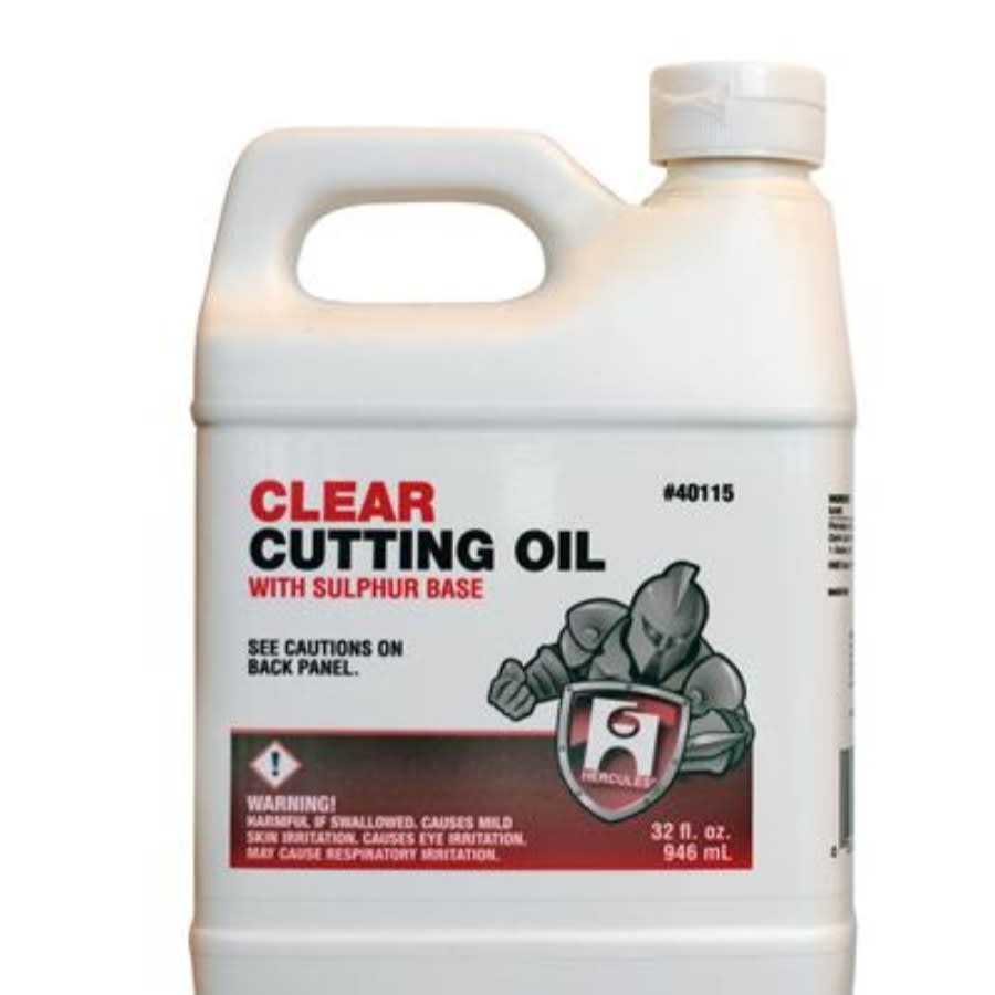 32 oz Cutting Oil, Clear
