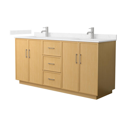 Elan Double Bathroom Vanity with Toe Kick - 72W x 35H x 22D