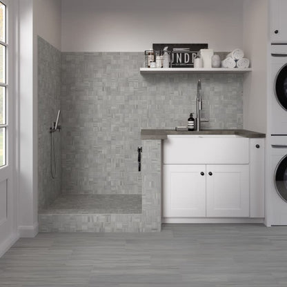 CIUDAD GRAY MOSAIC 2X2/12X12