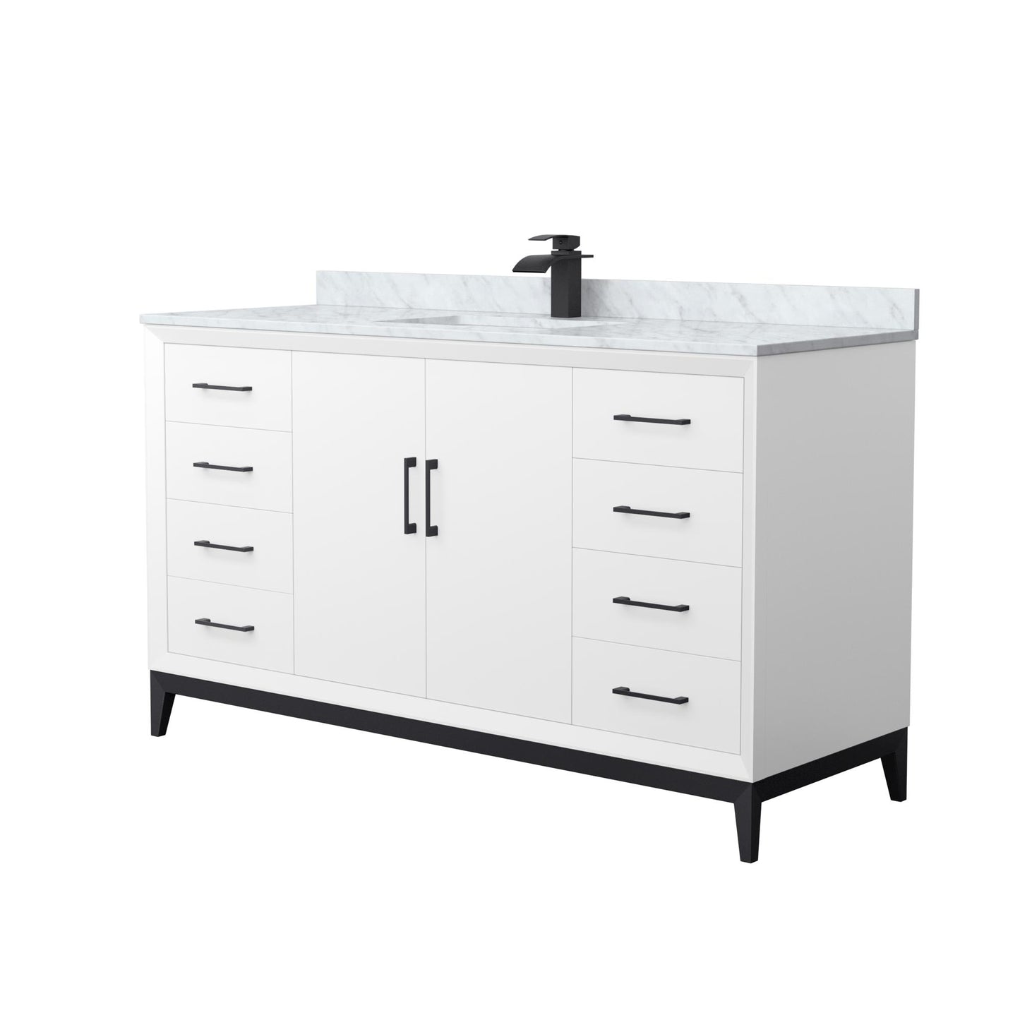 Amici Single Bathroom Vanity - 60W x 35.25H x 22D