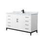 Amici Single Bathroom Vanity - 60W x 35.25H x 22D