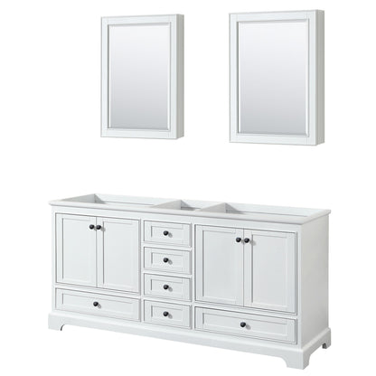Deborah Double Bathroom Vanity - 71W x 34.25H x 21.5D