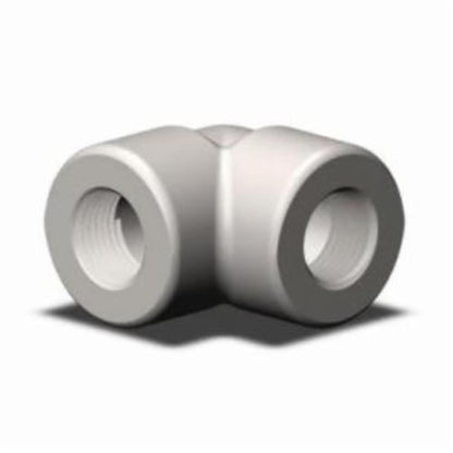 90 deg Elbow, 1/2 in, FNPT, SCH 80/XH, Forged Steel, 2000 lb