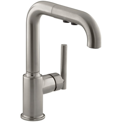 Purist 1.5 GPM Single Hole Pull Out Kitchen Faucet