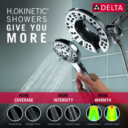 Kayra Monitor 17 Series Dual Function Pressure Balanced Shower Only with In2ition and Integrated Volume Control - Less Rough-In Valve