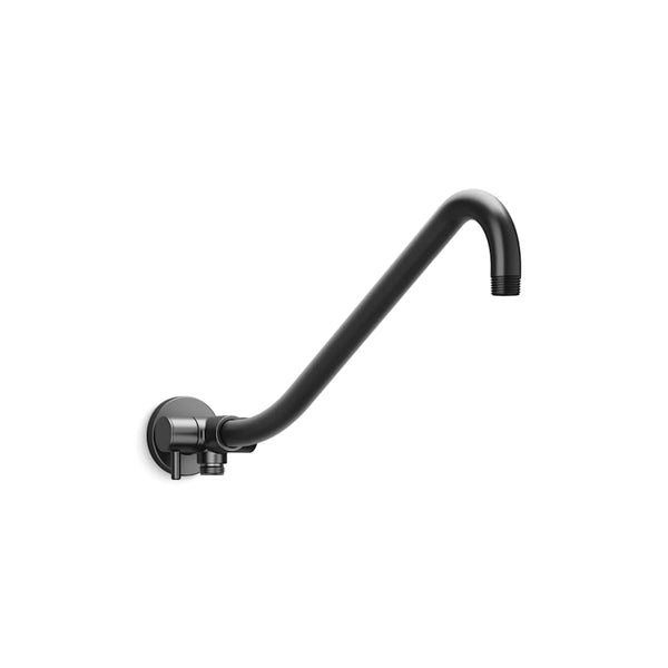 Gooseneck Rainhead Arm with 3-way Diverter