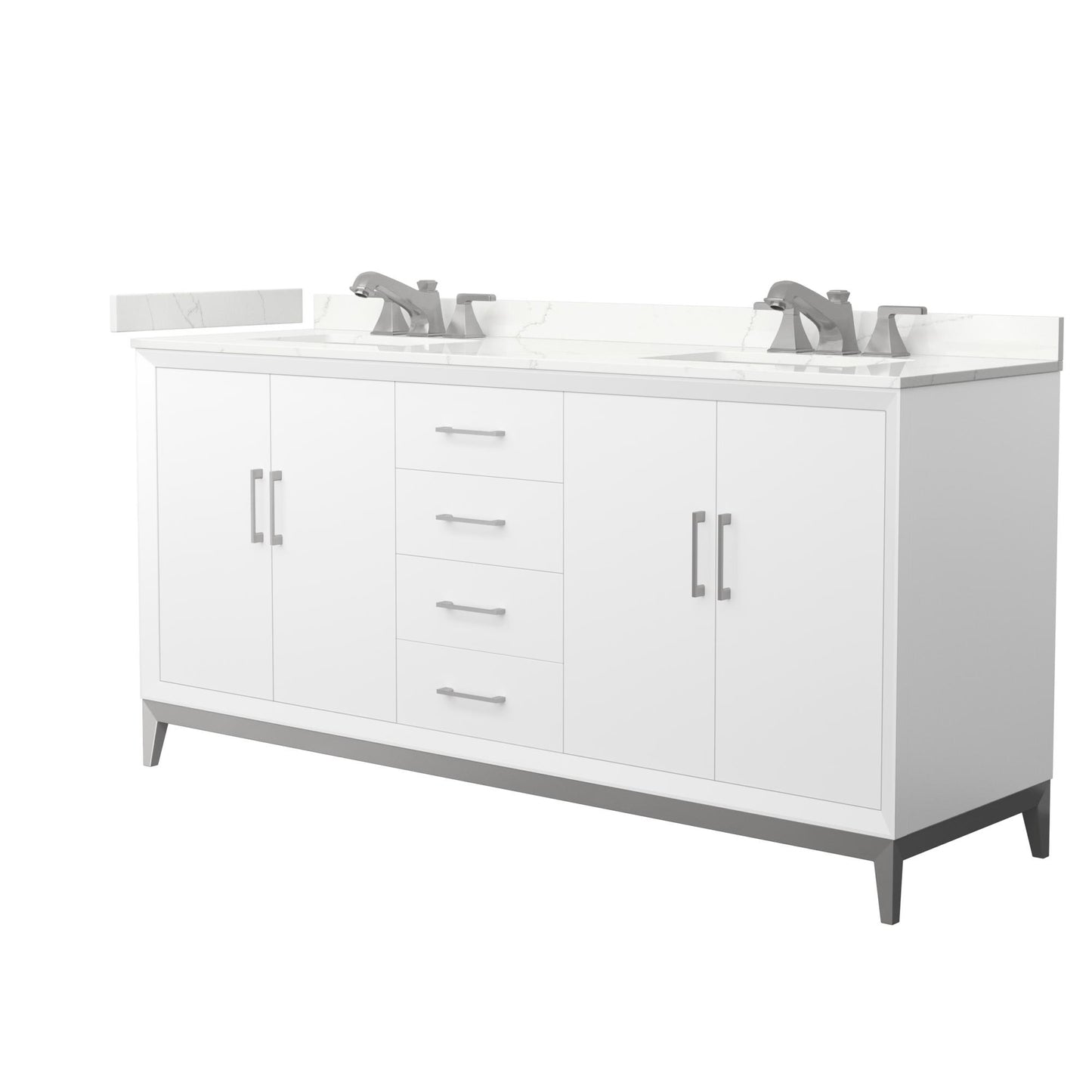 Amici Double Bathroom Vanity - 72W x 35.25H x 22D