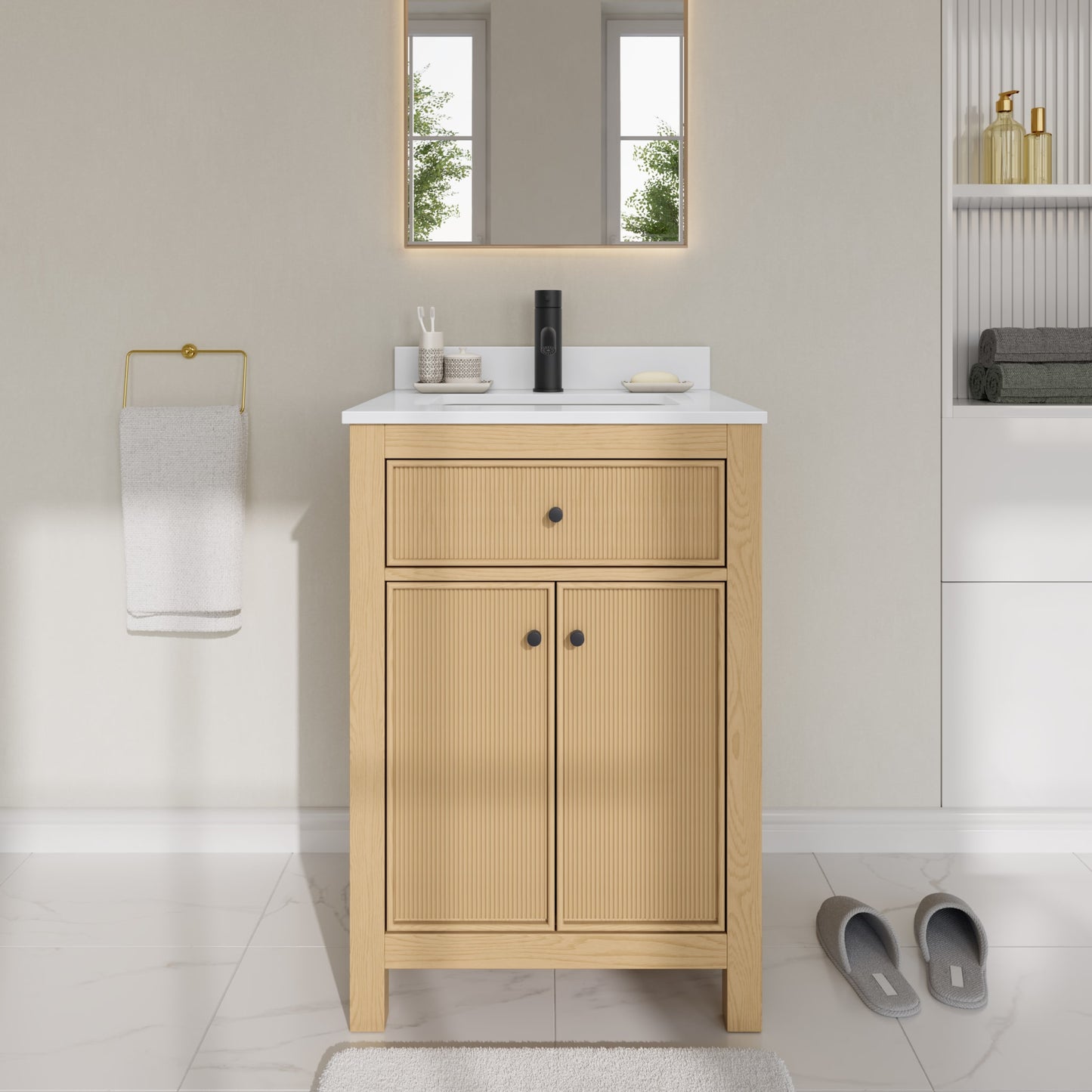 Pendry Single Bathroom Vanity - 24W x 35H x 22D
