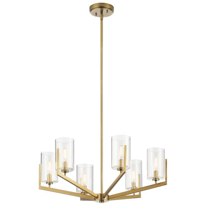 Nye 6 Light 28" Wide Chandelier