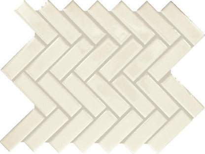 Color Wheel Mosaic Biscuit Straight Joint 1X6 Glossy