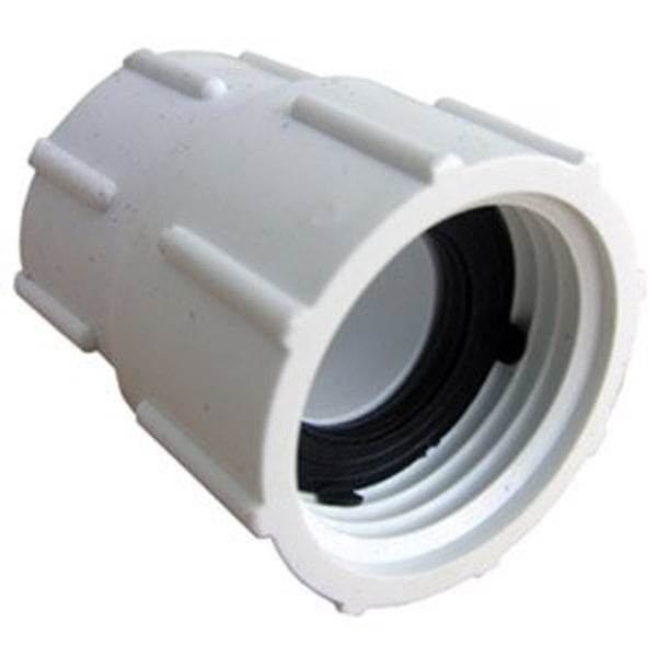 Adapter, 3/4 x 1/2 in, Female Hose Thread x FNPT, SCH 40/STD, PVC