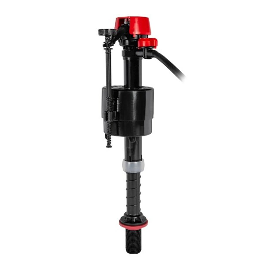 PRO Series® Adjustable Manual Flush Universal Toilet Fill Valve With Adjustable Tank and Bowl Water Level Control, 120 psi, 1 to 3.5 gpf