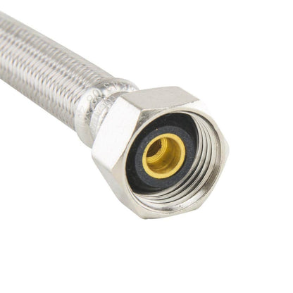 3/8 in. Compression x 1/2 in. FIP x 20 in. Braided Polymer Faucet Supply Line