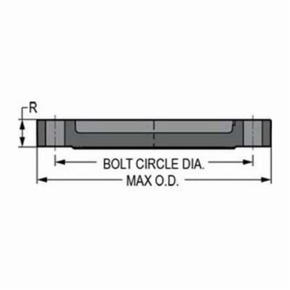 Blind Flange, 2-1/2 in, Blind, PVC, SCH 80/XH