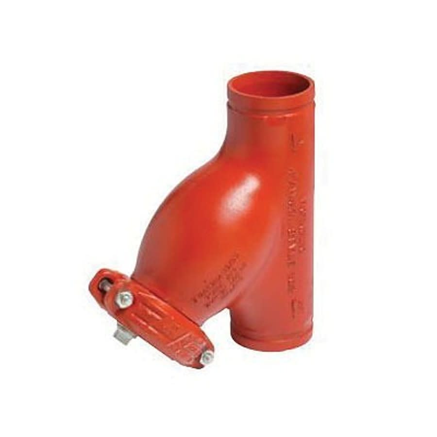 Vic-Strainer® Strainer, 3 in, Groove, Ductile Iron