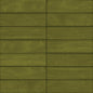 Artcrafted Fern Rectangle, Handcrafted 3X12 Glossy