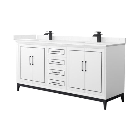 Marlena Double Bathroom Vanity - 72W x 35.25H x 22D