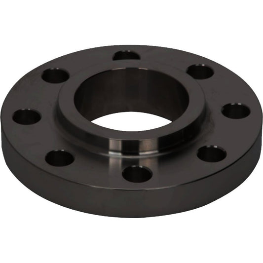 Flat Face Flange, 5 in, Slip On, 10 in OD, 8 Bolt Holes, 150 lb, Carbon Steel