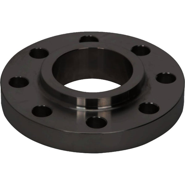 Raised Face Flange, 8 in, Slip On, 13-1/2 in OD, 8 Bolt Holes, 150 lb, Carbon Steel