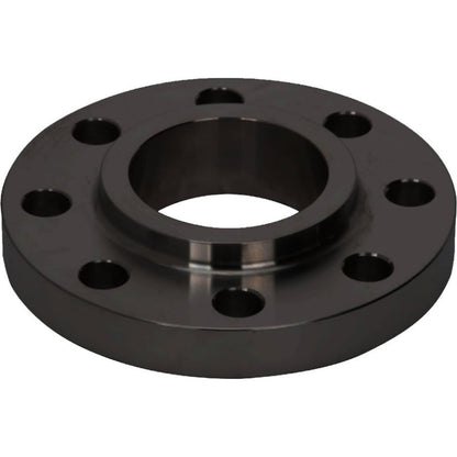 Flat Face Flange, 8 in, Slip On, 13-1/2 in OD, 8 Bolt Holes, 150 lb, Carbon Steel