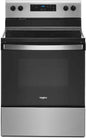 30"W Smoothtop Range Stainless Steel