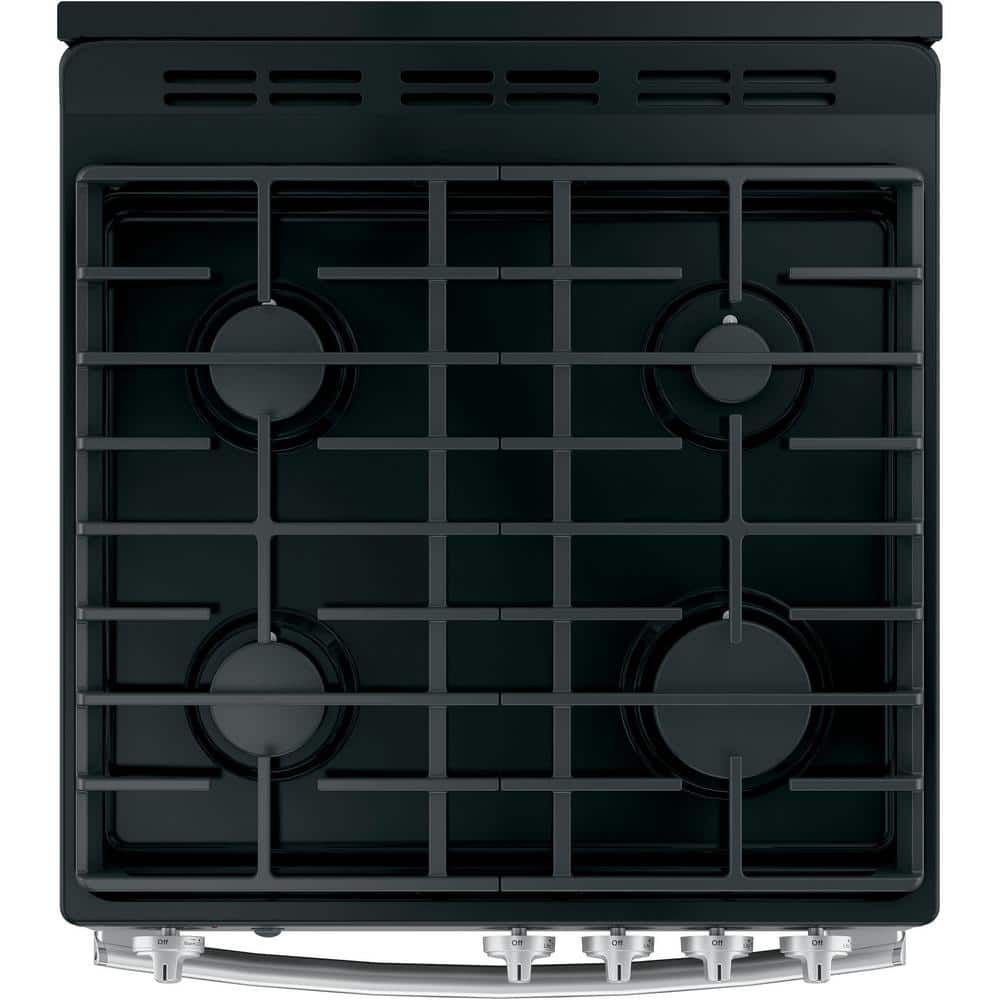 Ge® 24" Steam Clean Free-Standing/Slide-In Gas Range