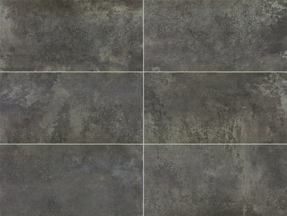 Clay Canvas Lead Rectangle 12X24 Matte