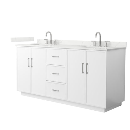 Elan Double Bathroom Vanity with Toe Kick - 72W x 35H x 22D