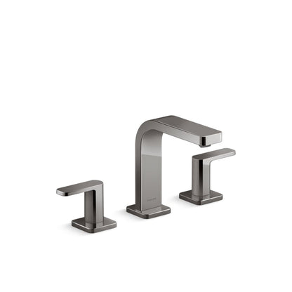 Parallel 1.2 GPM Widespread Bathroom Faucet with Pop-Up Drain Assembly