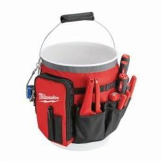 Bucket Organizer Wrap, 13.39 in H x 2.17 in W x 10.04 in, D, 34 Pockets, Ballistic Base/Canvas