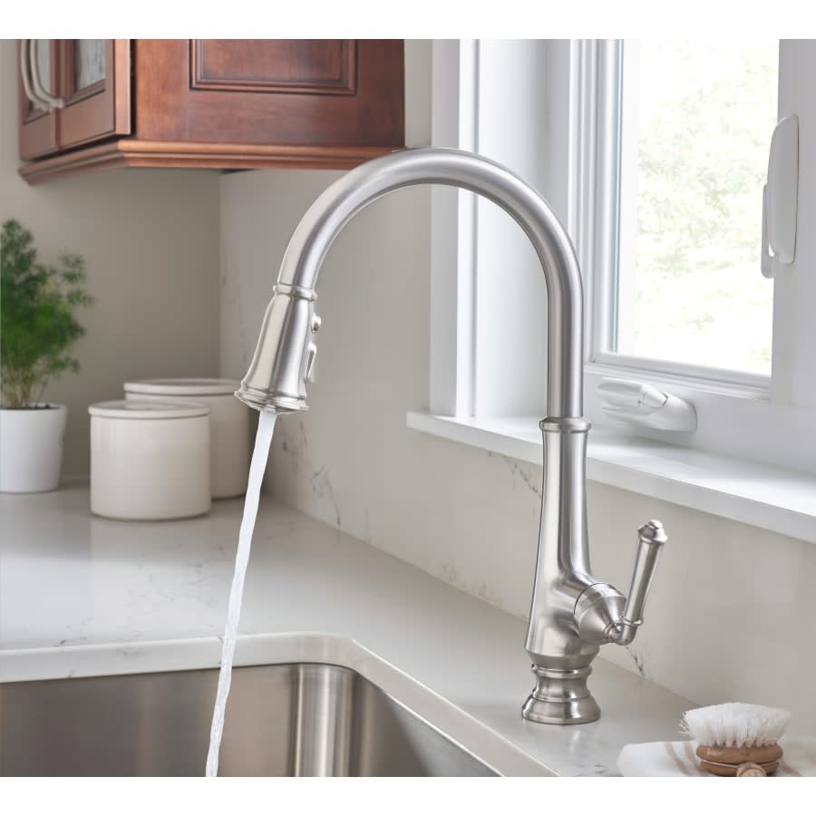 Delancey Single Handle Pull-Down Spray Kitchen Faucet