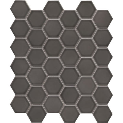 SAVVY PEWTER GL 2" HEX/MO