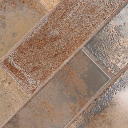 Marza Rust Subway Tile