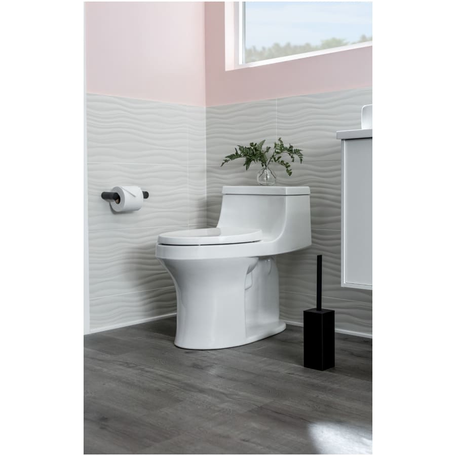 San Souci 1.28 GPF Elongated One-Piece Comfort Height Toilet with AquaPiston Technology - Seat Included