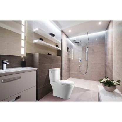 Somerton Smart Toilet Tank, Bowl Mount, ADA, Left Hand Lever, 0.8/1.28 gpf Dual Flush, White