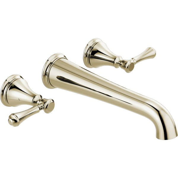 Cassidy Double Handle Wall Mounted Tub Filler Trim - Less Rough In