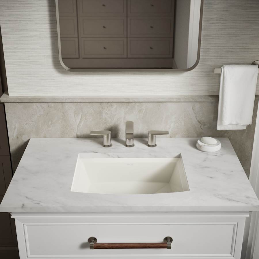 Archer 19-7/8" Undermount Bathroom Sink with Overflow