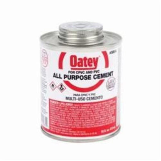 Medium Body Cement, 1 pt, Milky Clear, For ABS, PVC, CPVC