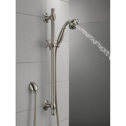 1.75 GPM Traditional Hand Shower Package with H2Okinetic Technology - Includes Hand Shower, Slide Bar, Hose, and Limited Lifetime Warranty