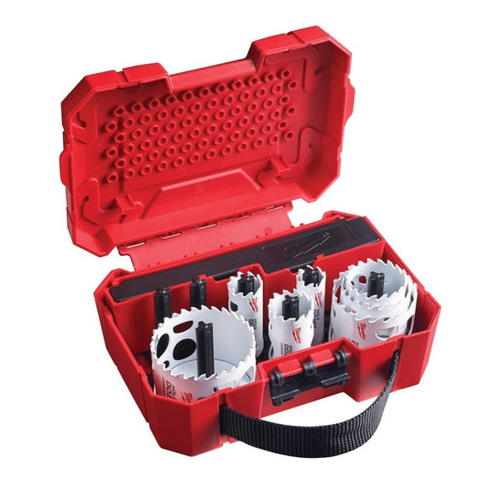 HOLE DOZER™ Single End Plumber's Hole Saw Kit, 12 Pieces, Carbide