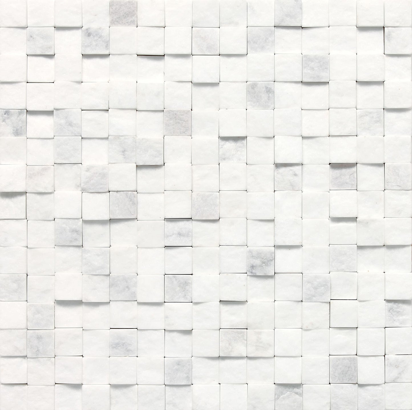 Stone a la Mod Contempo White Oval, Straight Edge 1 1/2X3/4 Polished