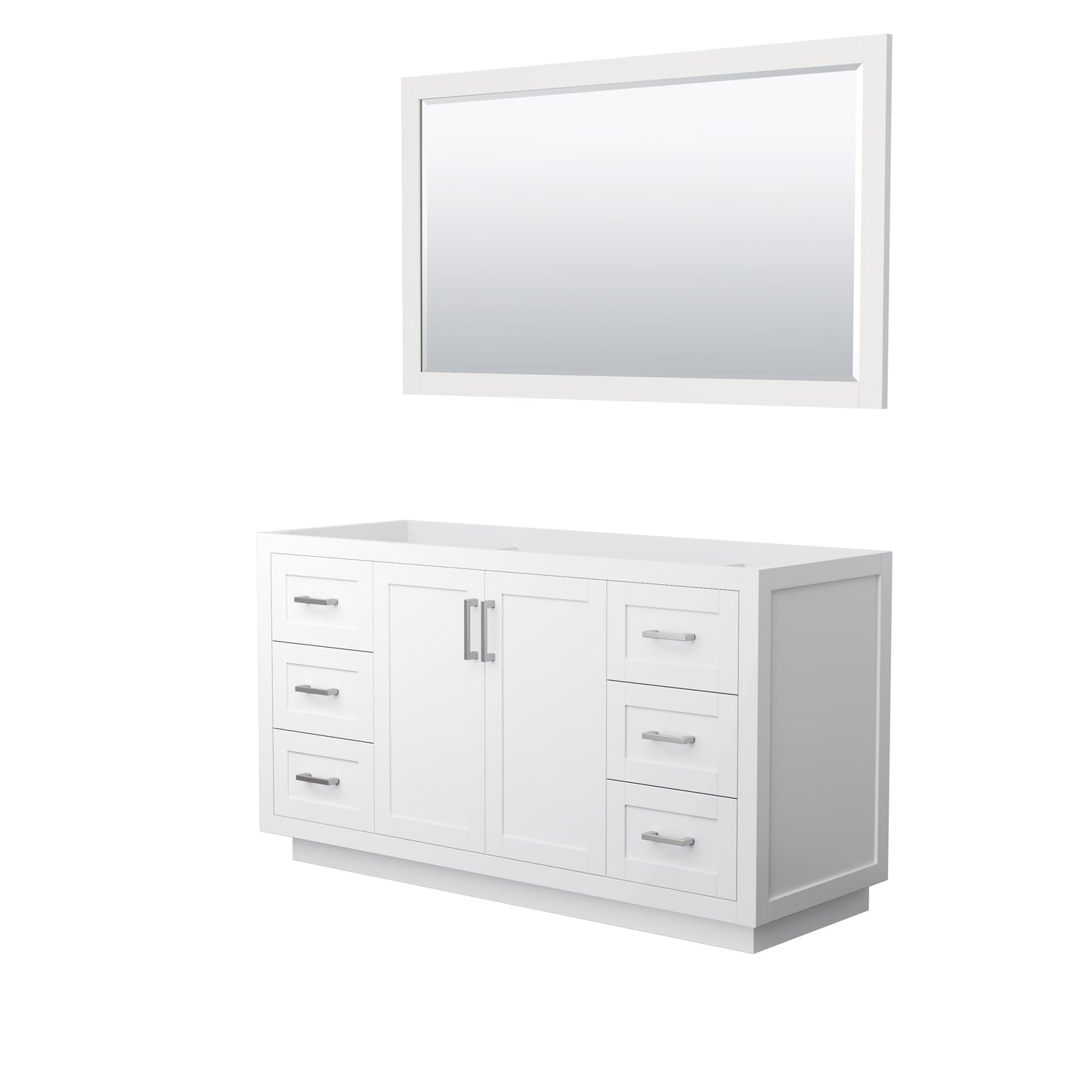 Miranda Single Bathroom Vanity - 59.25W x 33H x 21.75D