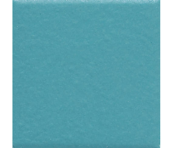 Color Wheel Mosaic Ocean Blue Straight Joint 2X2 Glossy
