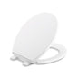 Brevia™ Toilet Seat, Round Bowl, Closed Front, With Cover, Plastic, White
